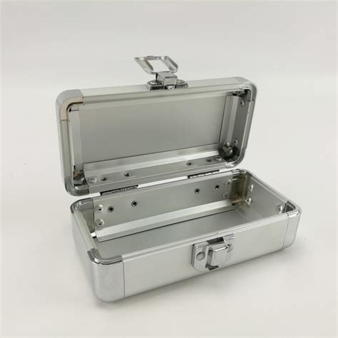 empty metal carrying case box 19x11|Amazon.com: Small Metal Case With Handle.